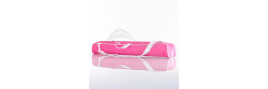 Nylon baton bag pink